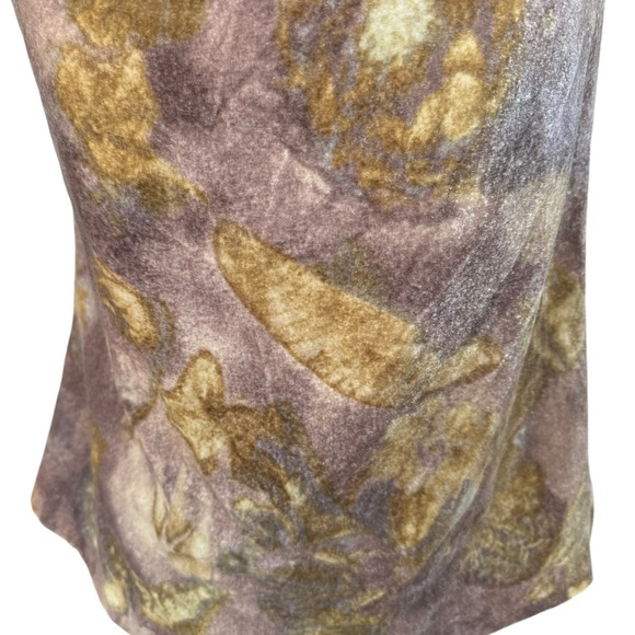 Vintage 90s Kenzo Velvet Cowl Neck Top and Low Rise Pants Matching Set - Picture 4 of 15